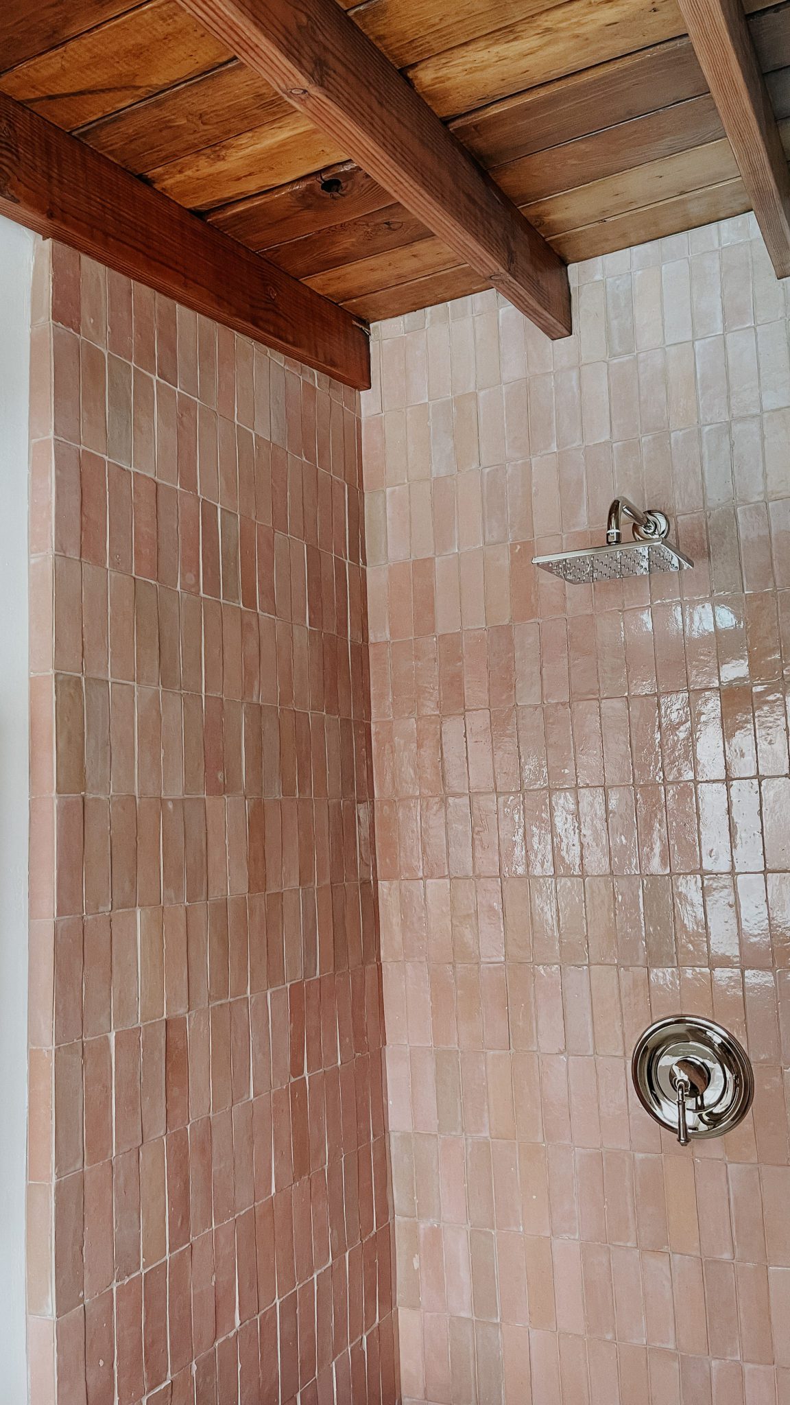 Pink Tile Bathroom - attherandalls.com