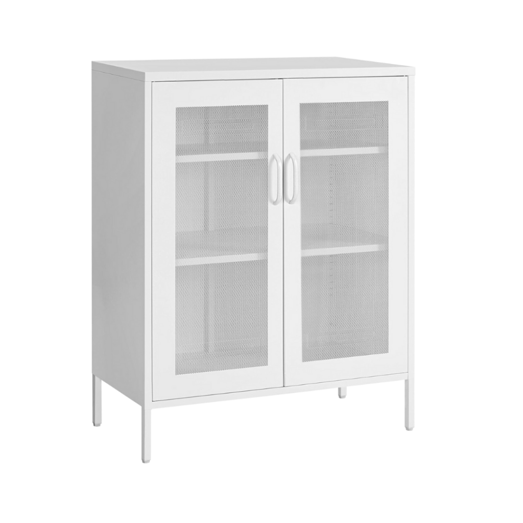 Songmics White Storage Cabinet